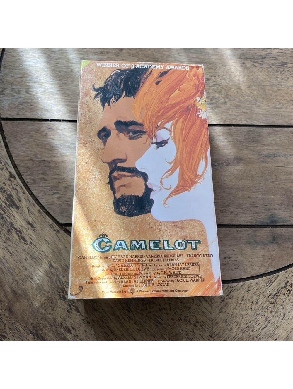 Camelot,1967(DOUBLE VHS,1992)Richard Harris/Vanessa Redgrave